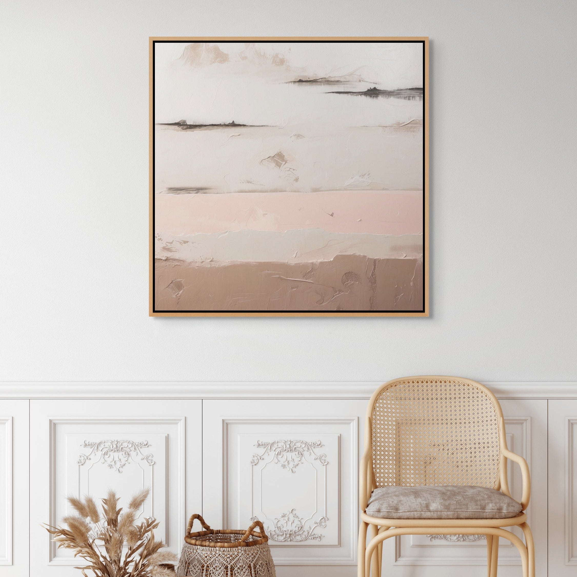 Blush Sands – 40" x 40"