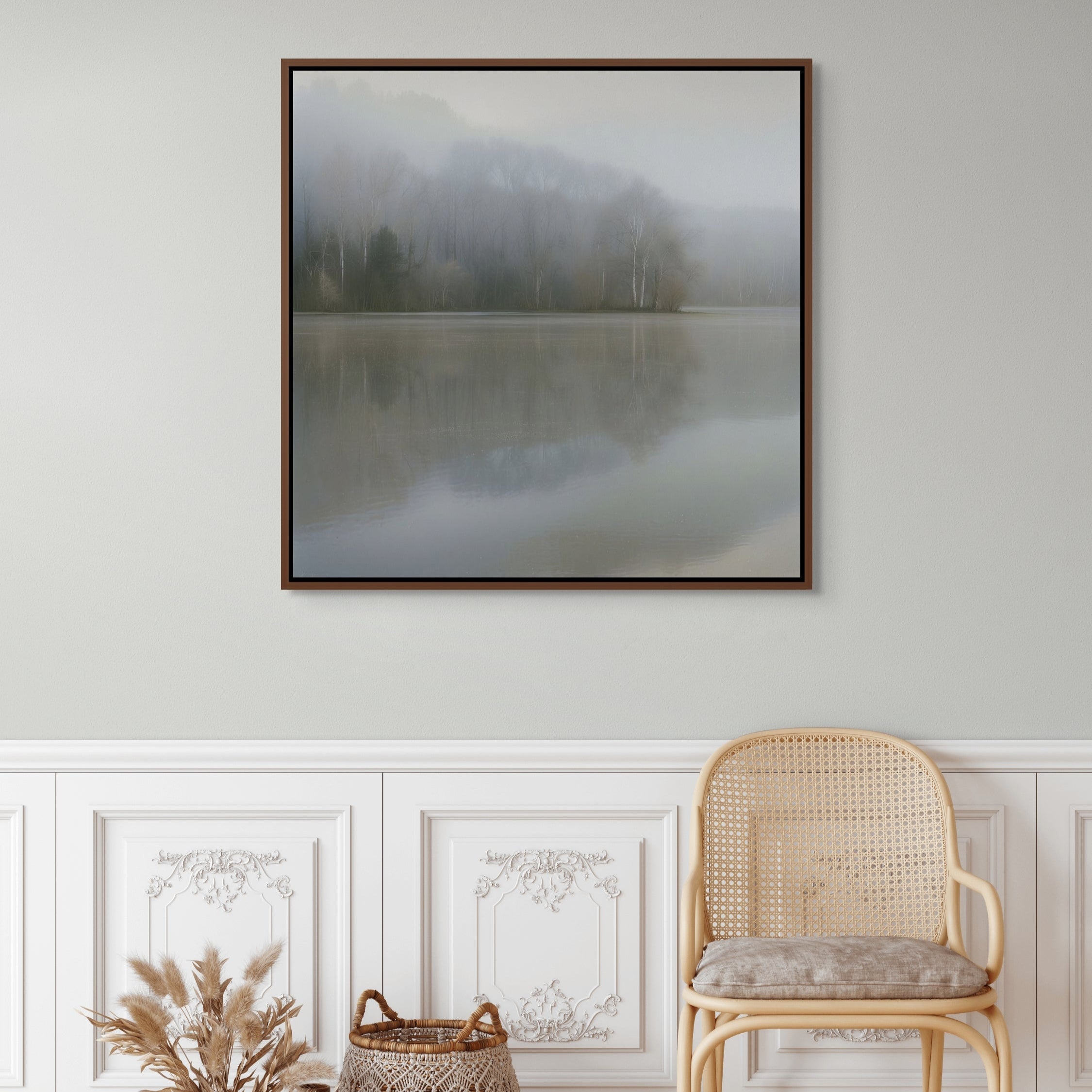 Misty Reflection – 40" x 40"