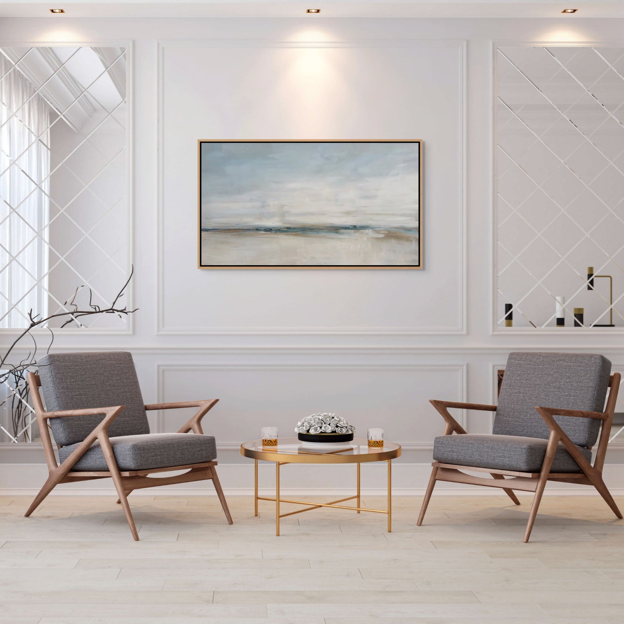 Quiet Reflection – 28" x 58"