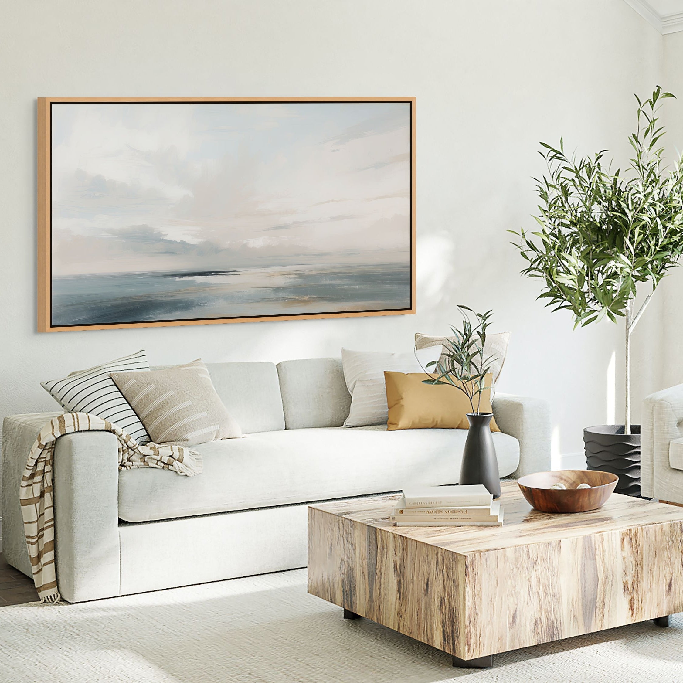Quiet Tides – 28" x 58"