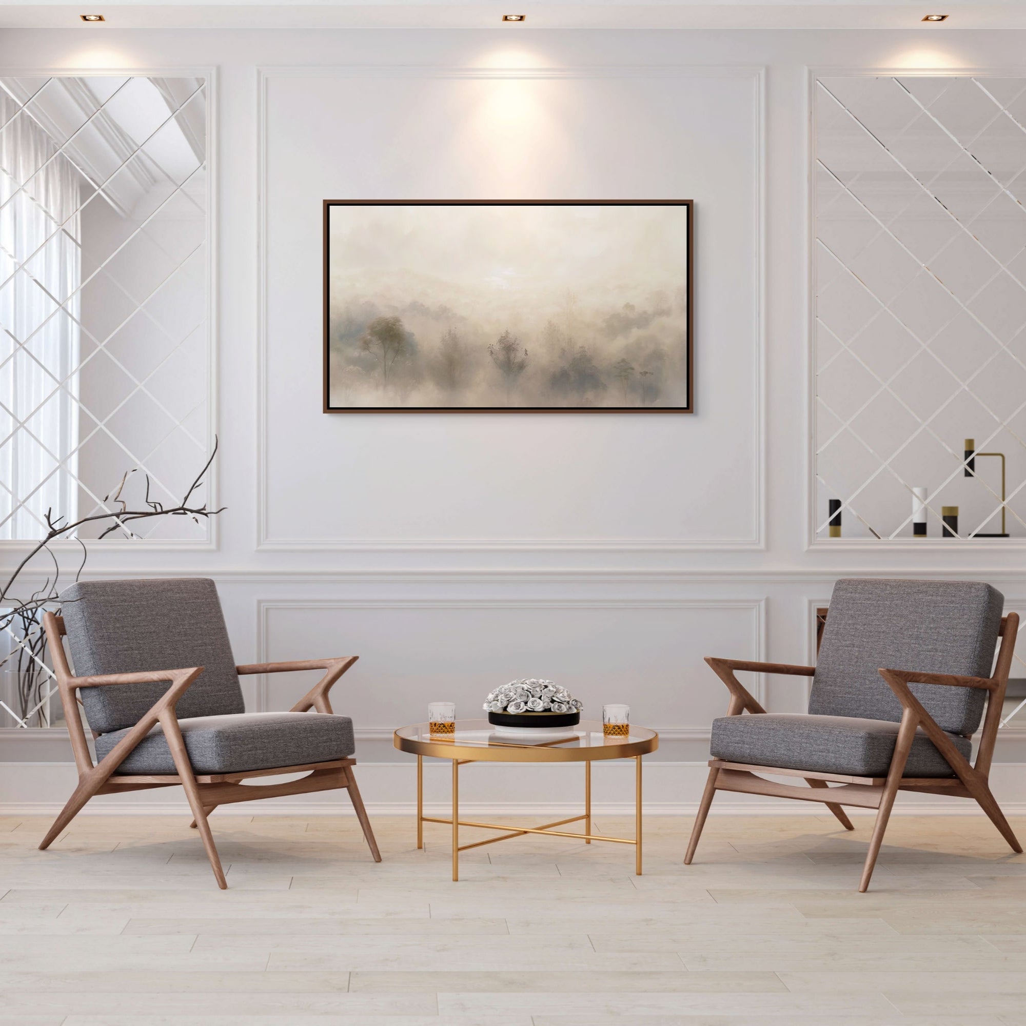 Whispering Dawn – 28" x 58"