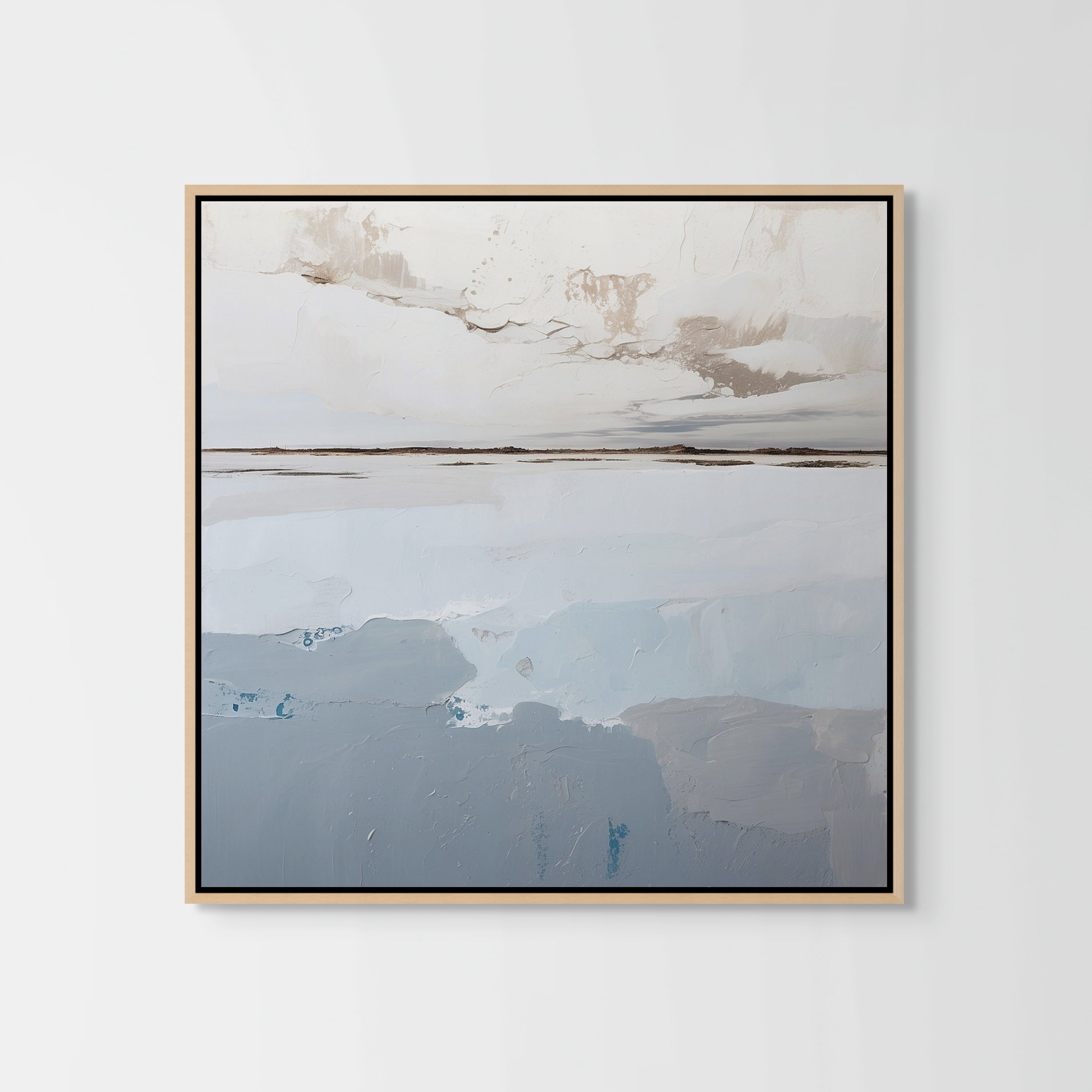 Frozen Calm – 40" x 40"