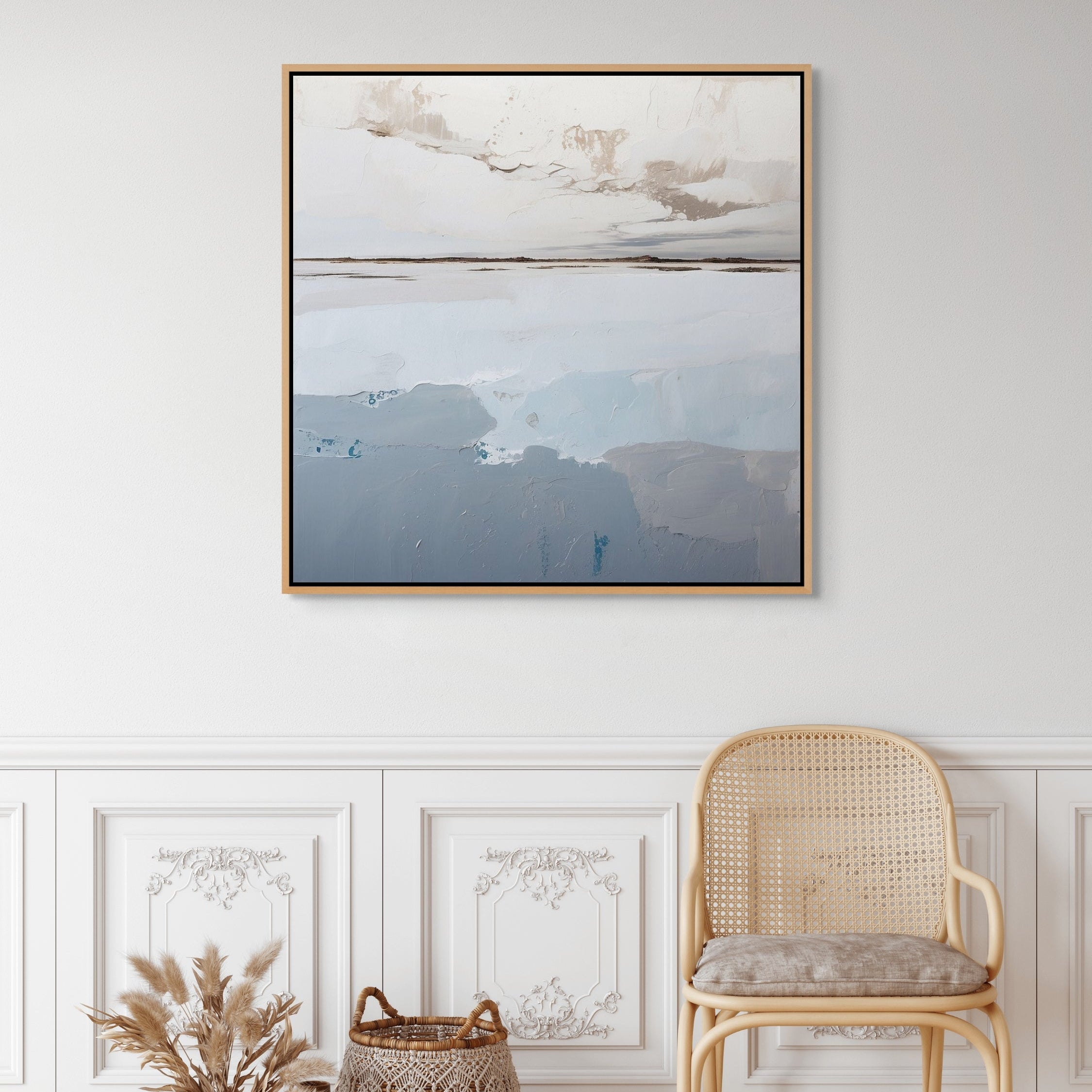 Frozen Calm – 40" x 40"