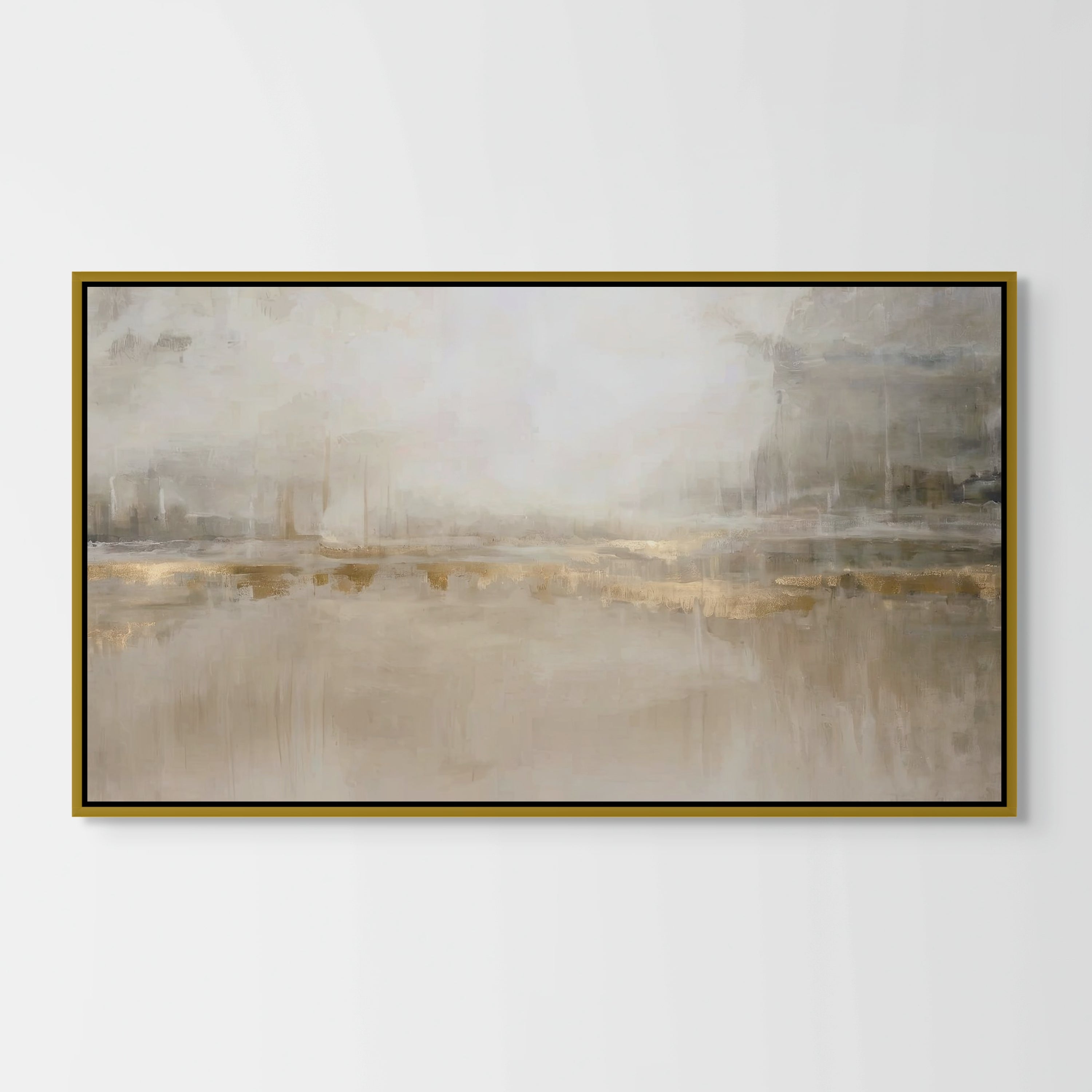 Gilded Tranquility – 28" x 58"