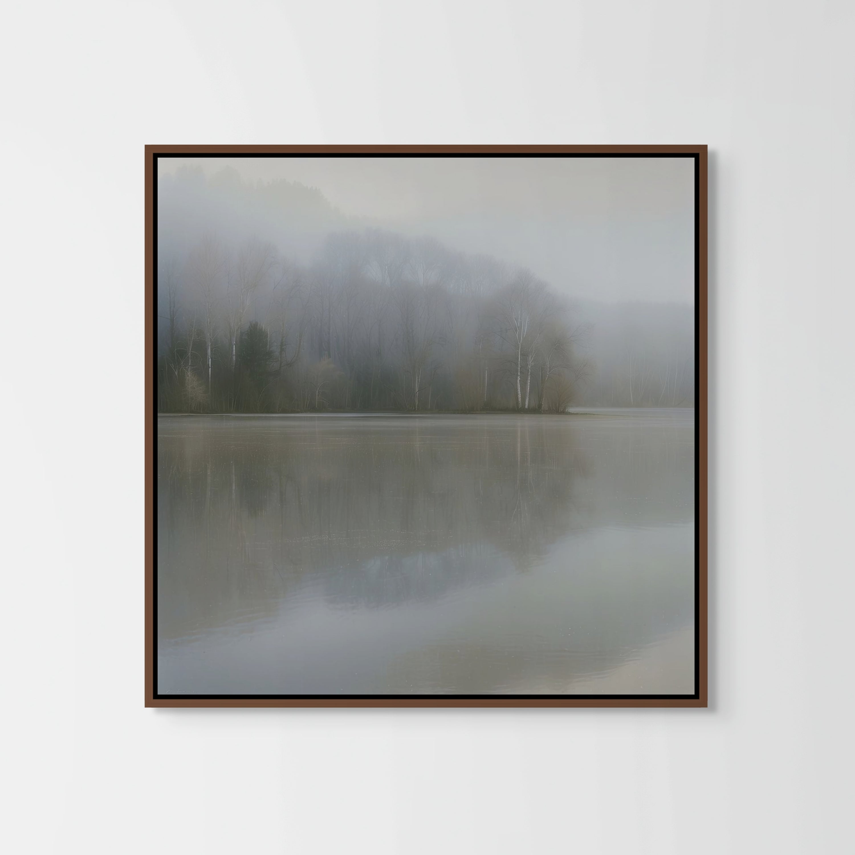 Misty Reflection – 40" x 40"