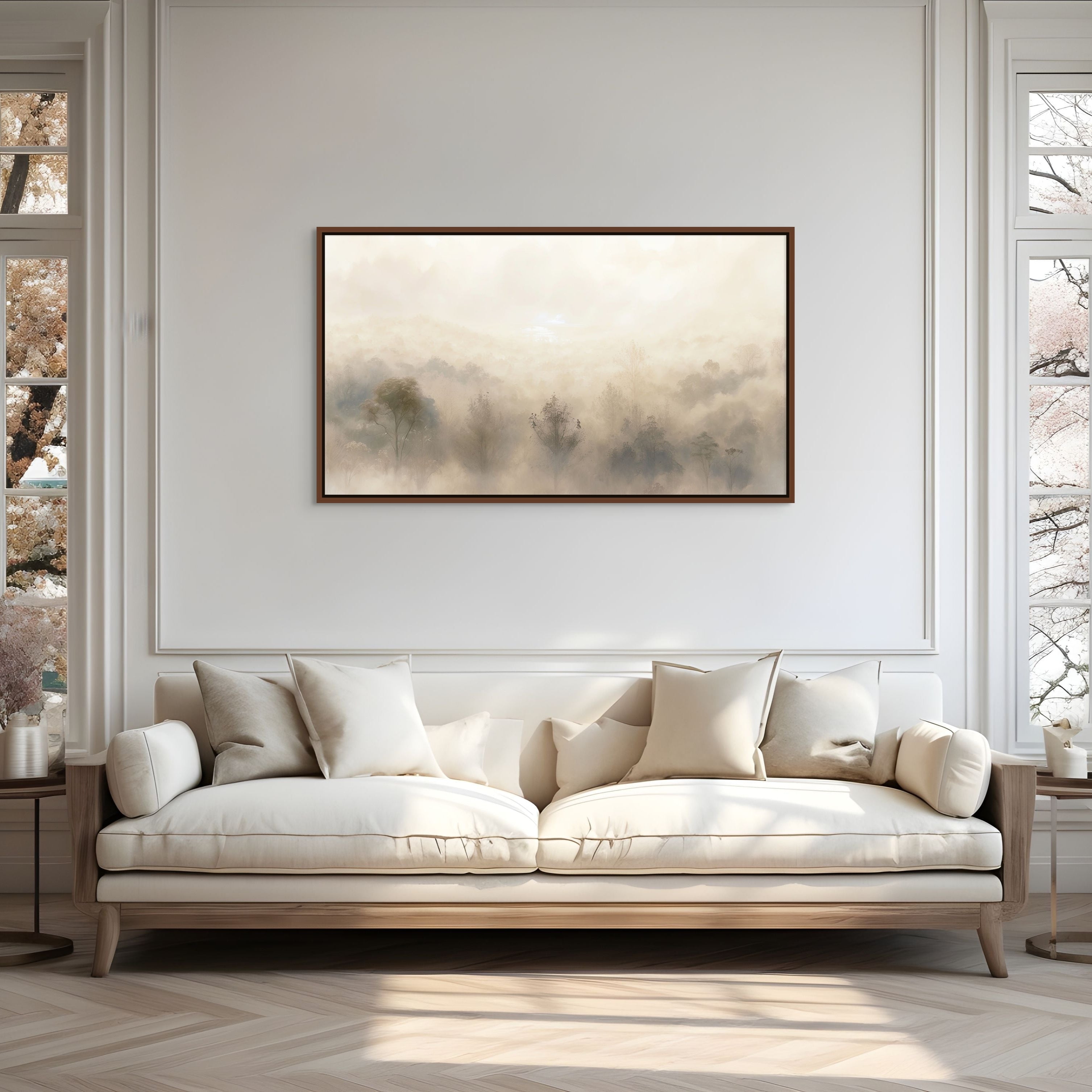 Whispering Dawn – 28" x 58"